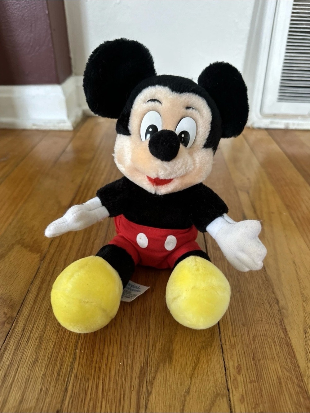 1980s Walt Disney Officially Licensed Mickey Mouse Plush